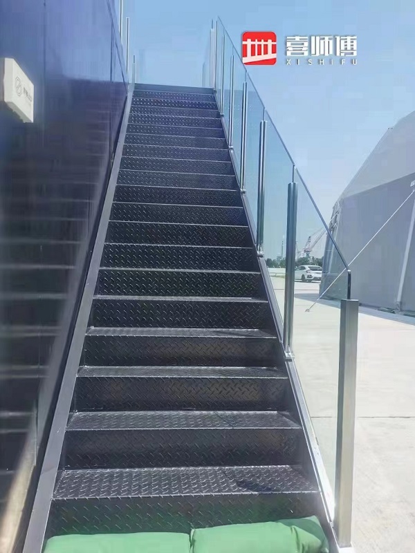 卡槽不锈钢玻璃护栏